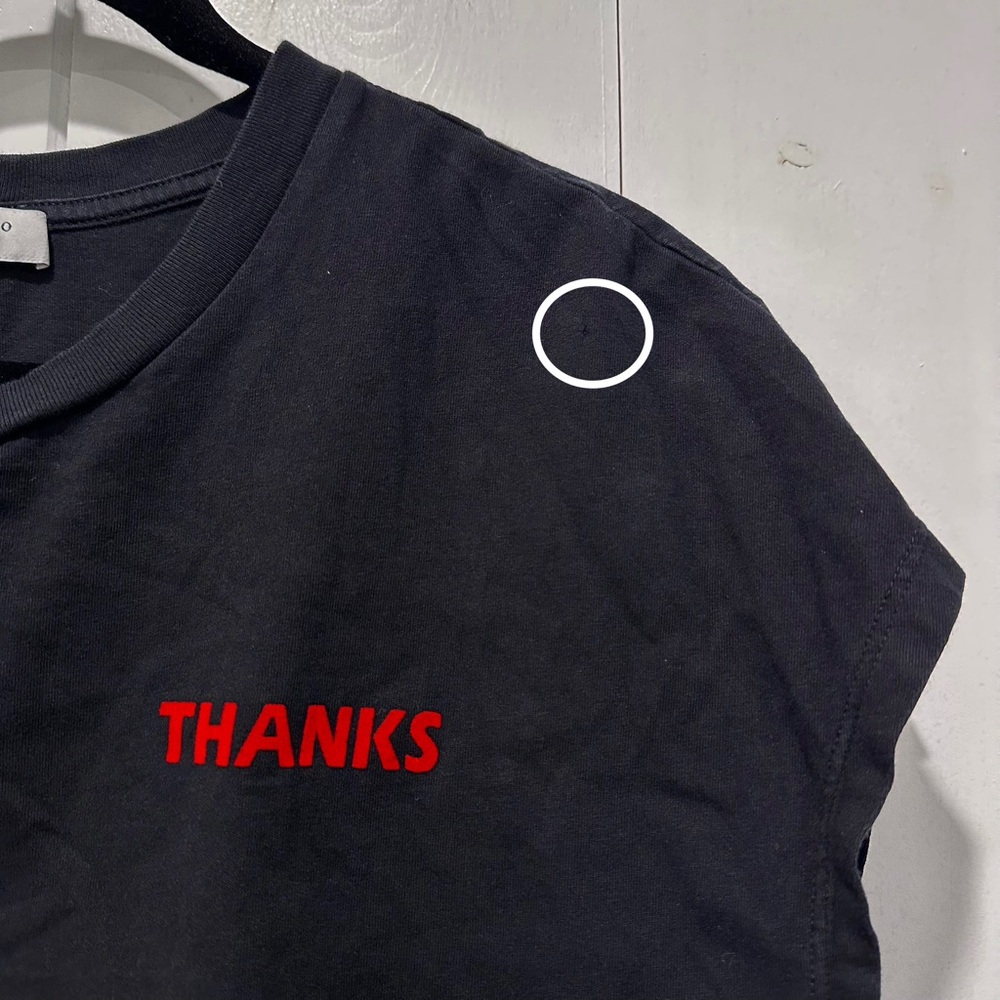 Sandro Thanks T-Shirt In Black Size 4 - Picture 10 of 12